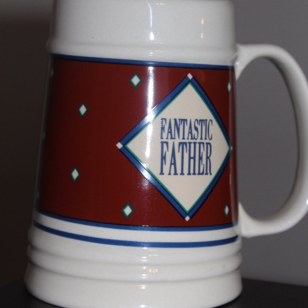 Vintage Collectible Mug/Stein Fantastic Father's Day Gift Maroon 14 Oz. NEW